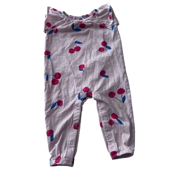 Tea Collection Cherry Print Romper - 9-12 Months - Picture 1 of 5